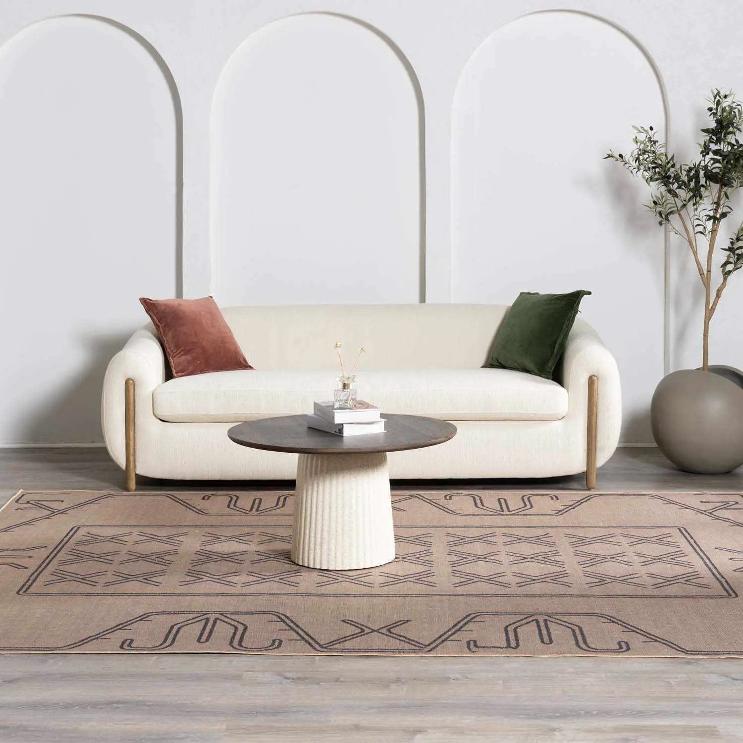 Anuja Washable Jutely Rug - Clearance by Boutique Rugs