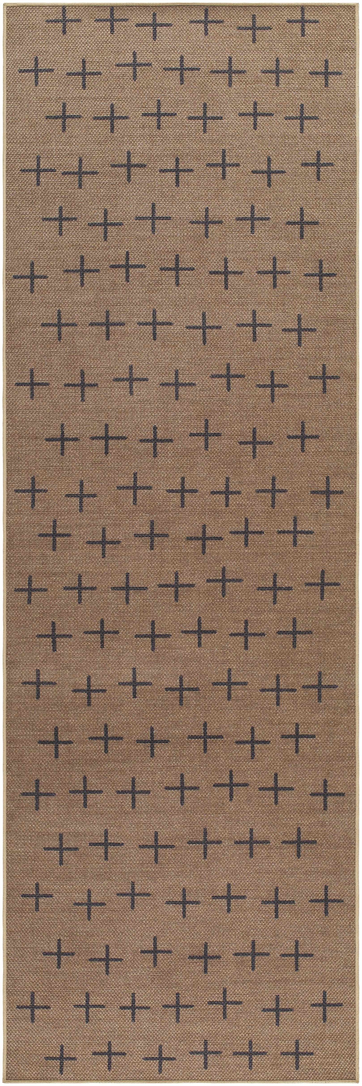 Haimi Black Washable Jutely Rug - Clearance by Boutique Rugs