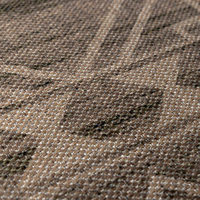 Halle Tan Washable Area Rug - Clearance by Boutique Rugs