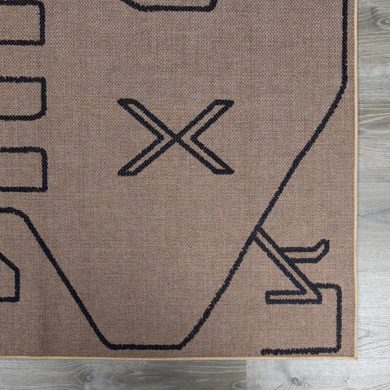 Hamid Washable Jutely Rug - Clearance by Boutique Rugs