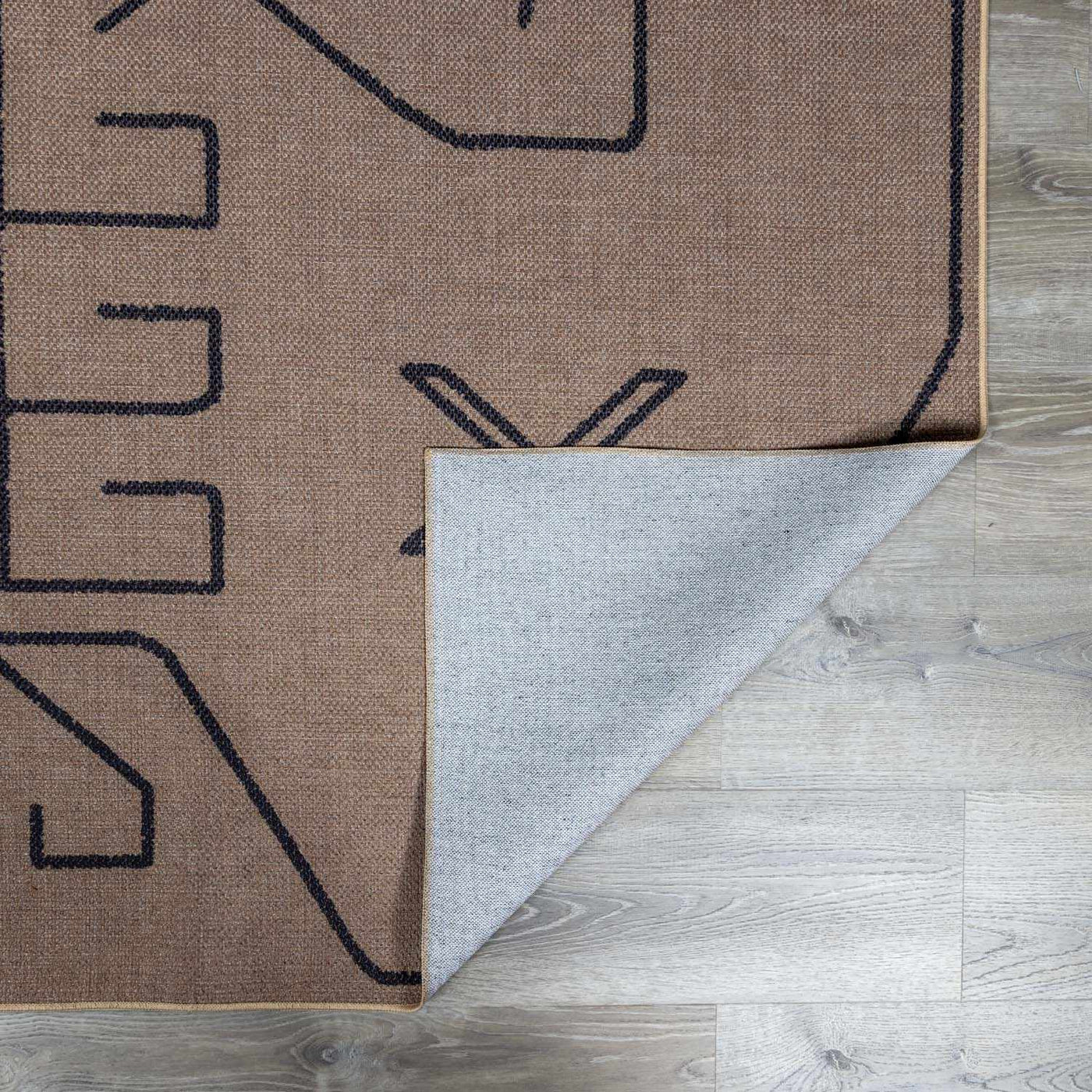 Hamid Washable Jutely Rug - Clearance by Boutique Rugs