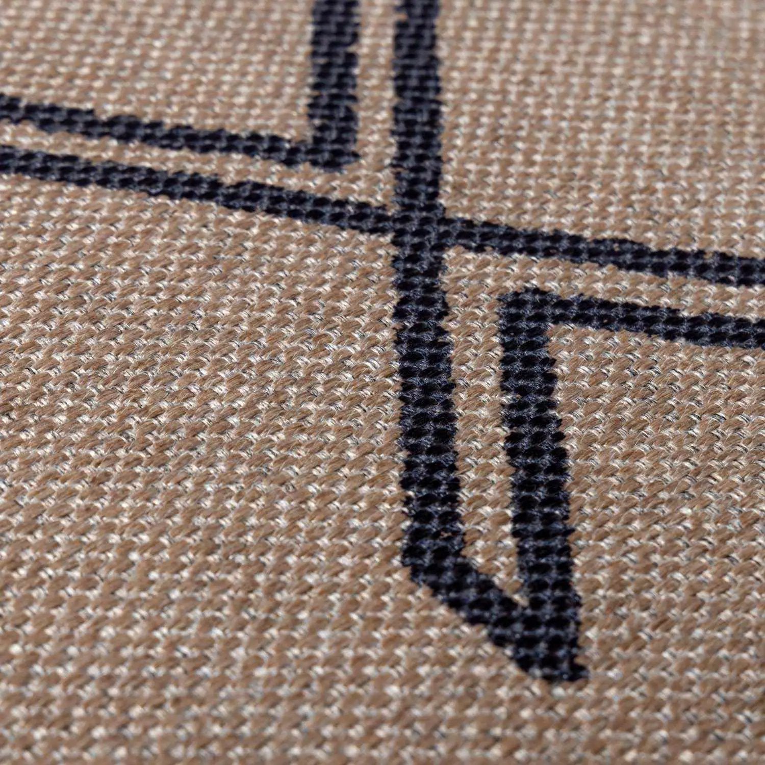 Hamid Washable Jutely Rug - Clearance by Boutique Rugs