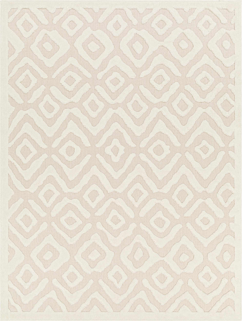 Burl Cream Outdoor Rug - Clearance by Boutique Rugs