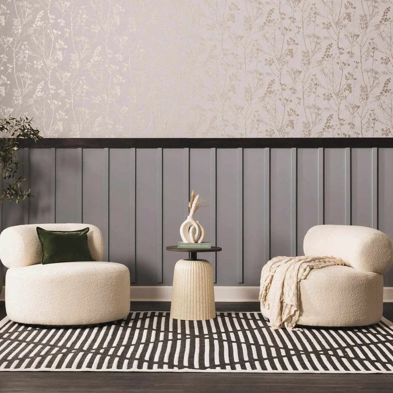 Anah 3D Black Outdoor Rug by Boutique Rugs