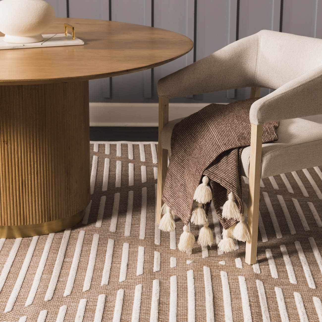 Anah Cream Outdoor Rug by Boutique Rugs