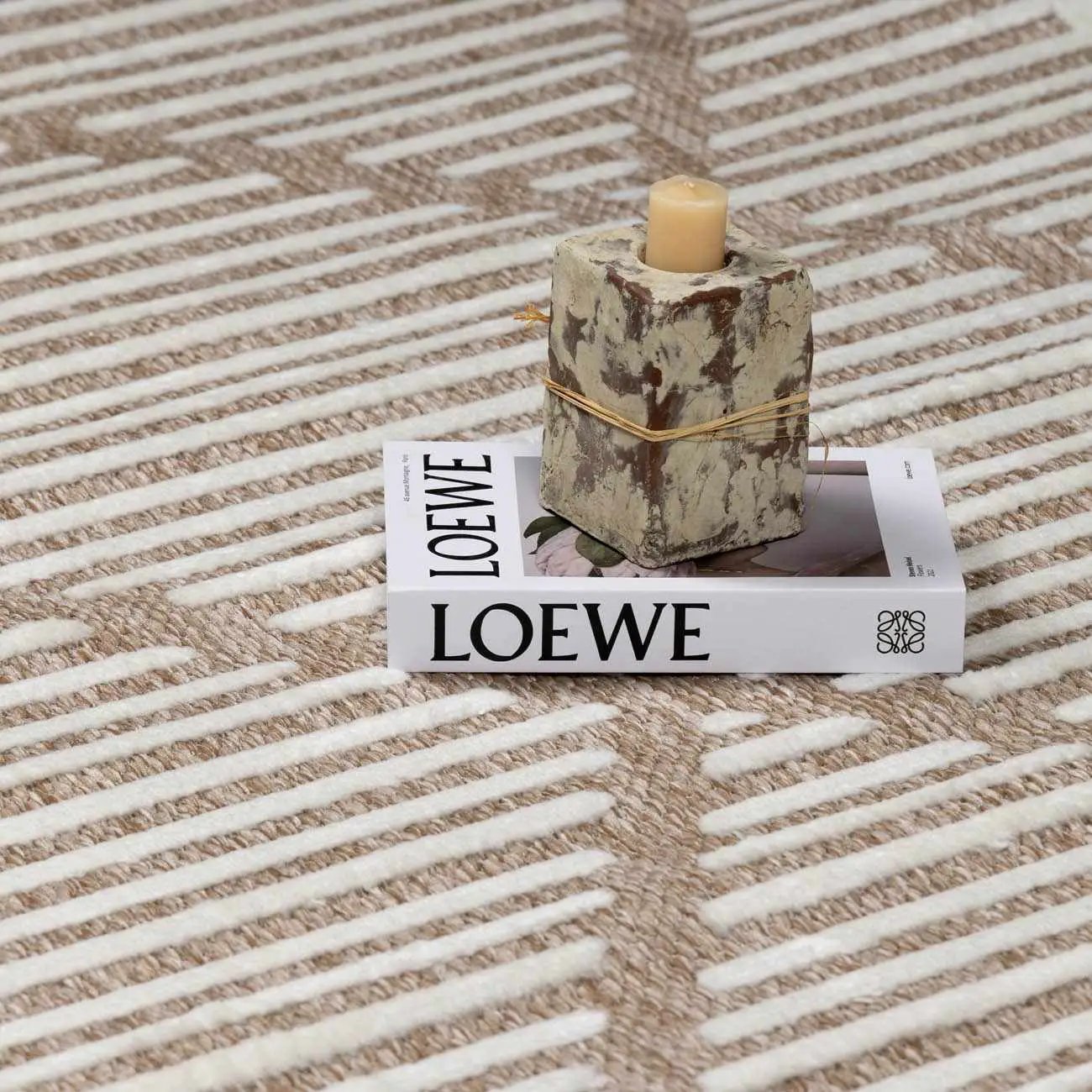 Anah Cream Outdoor Rug by Boutique Rugs