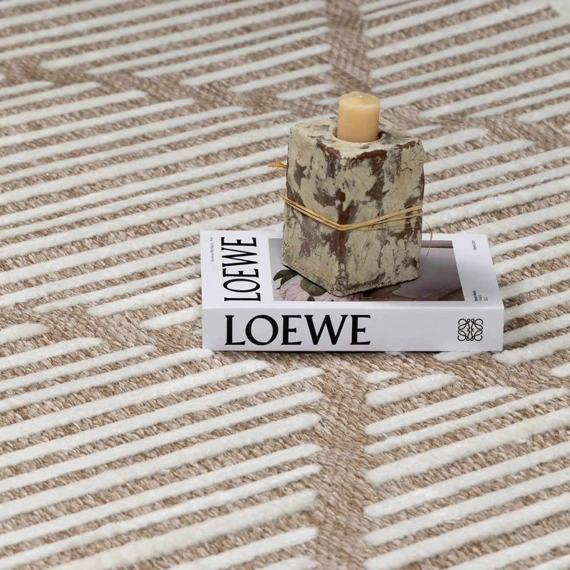 Anah Cream Outdoor Rug by Boutique Rugs
