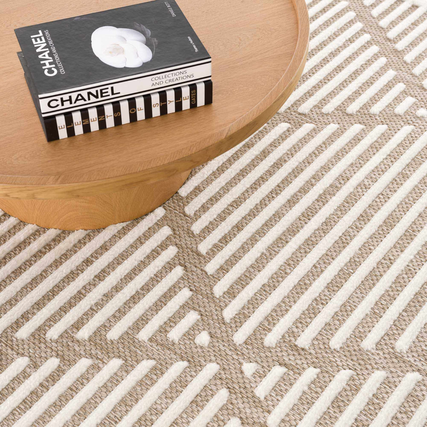 Anah Cream Outdoor Rug by Boutique Rugs