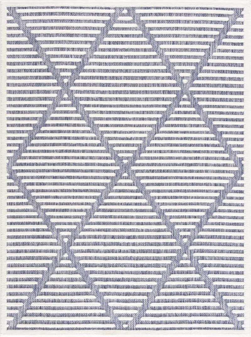 Anah Blue Outdoor Rug by Boutique Rugs