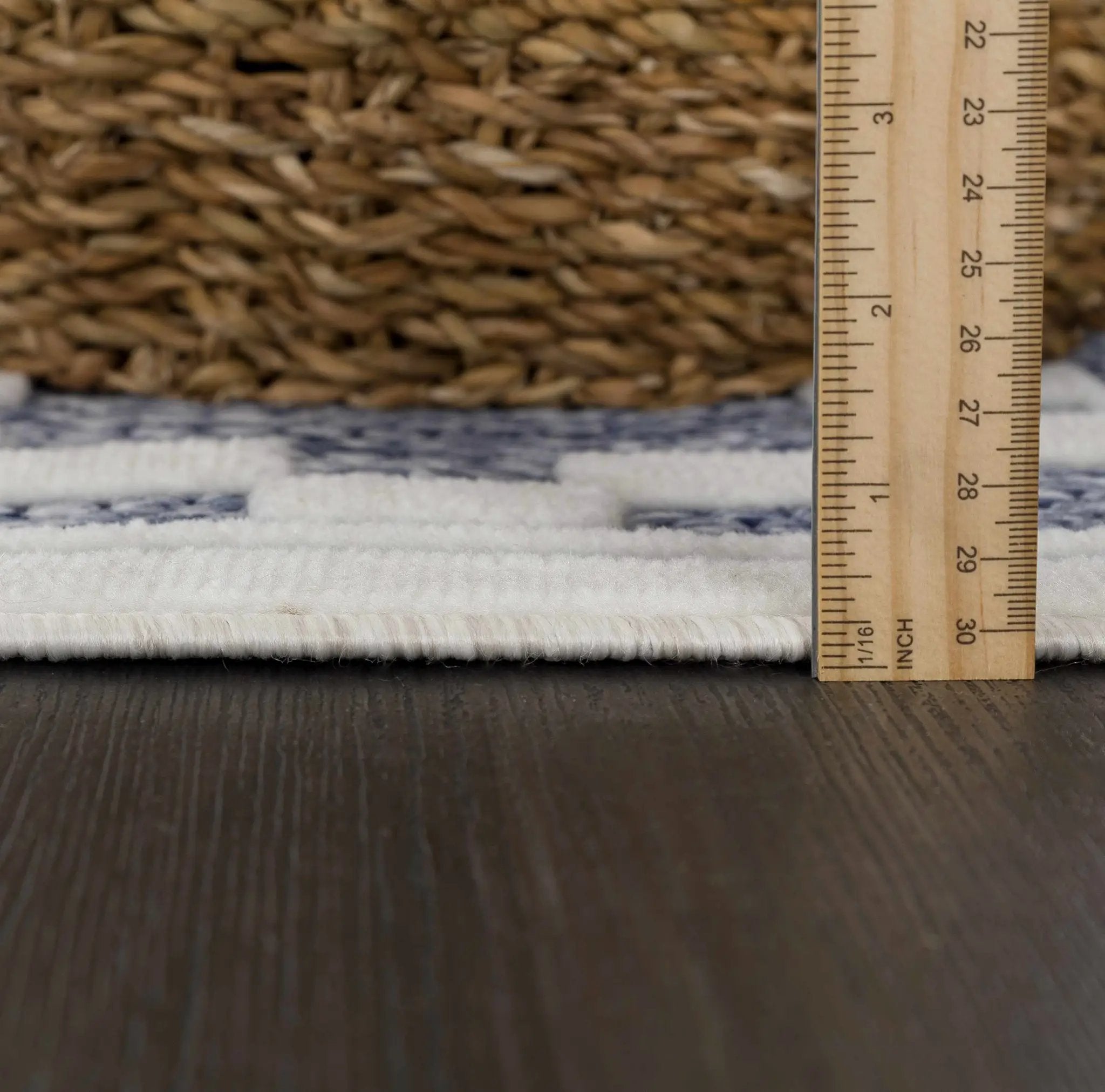 Hiro Blue Outdoor Rug - Clearance by Boutique Rugs
