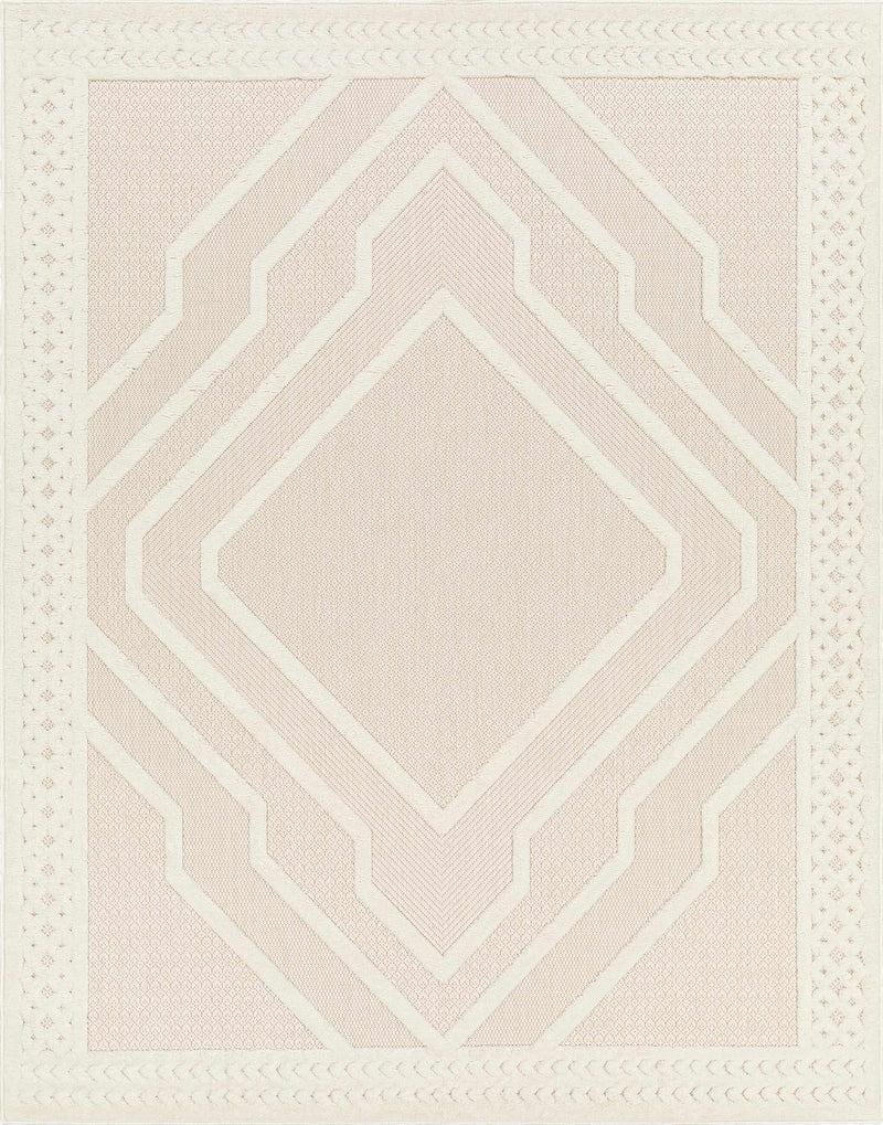 Anja Cream Outdoor Rug - Clearance by Boutique Rugs