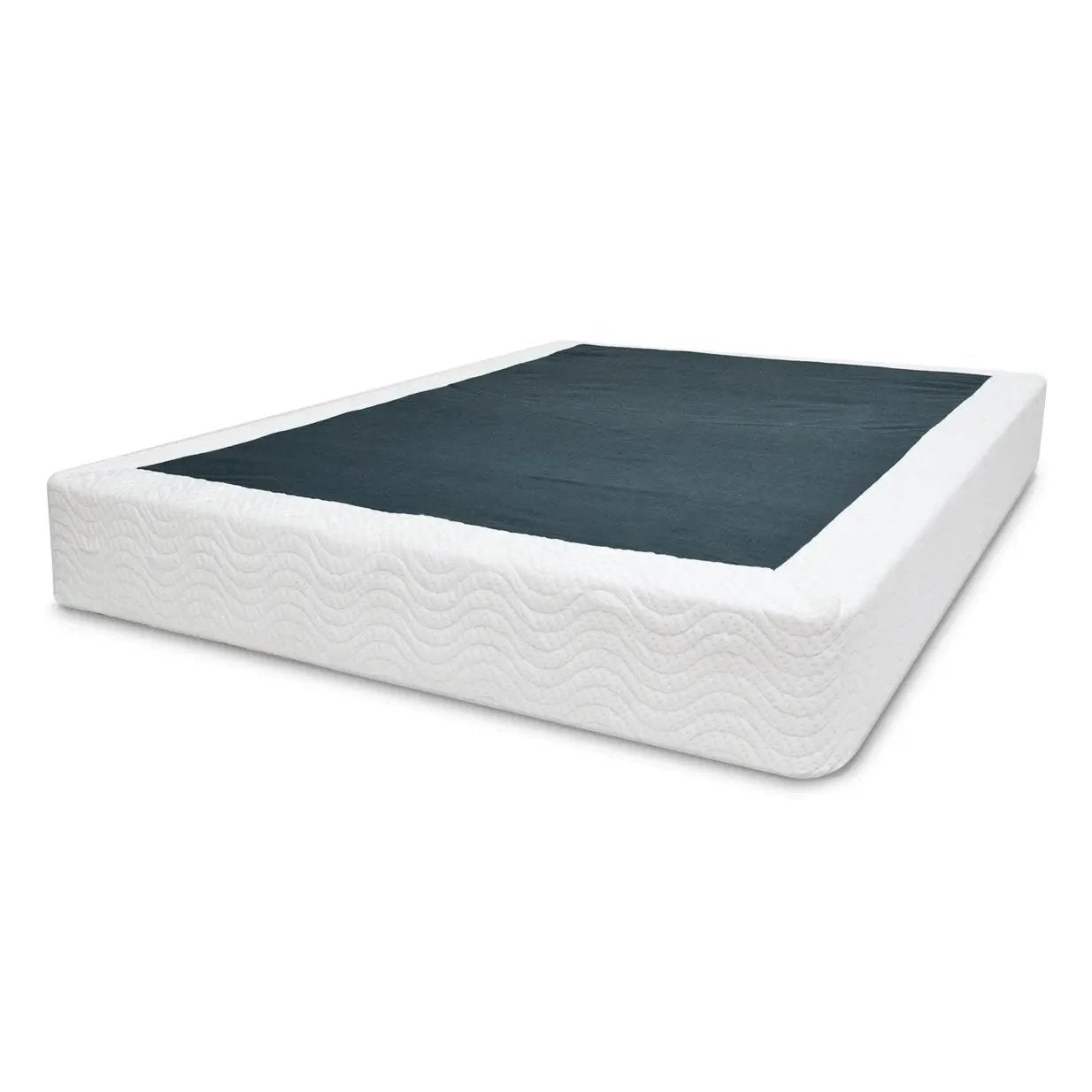 Twin size Steel Metal Box-Spring Mattress Foundation with Cover by HomePacific