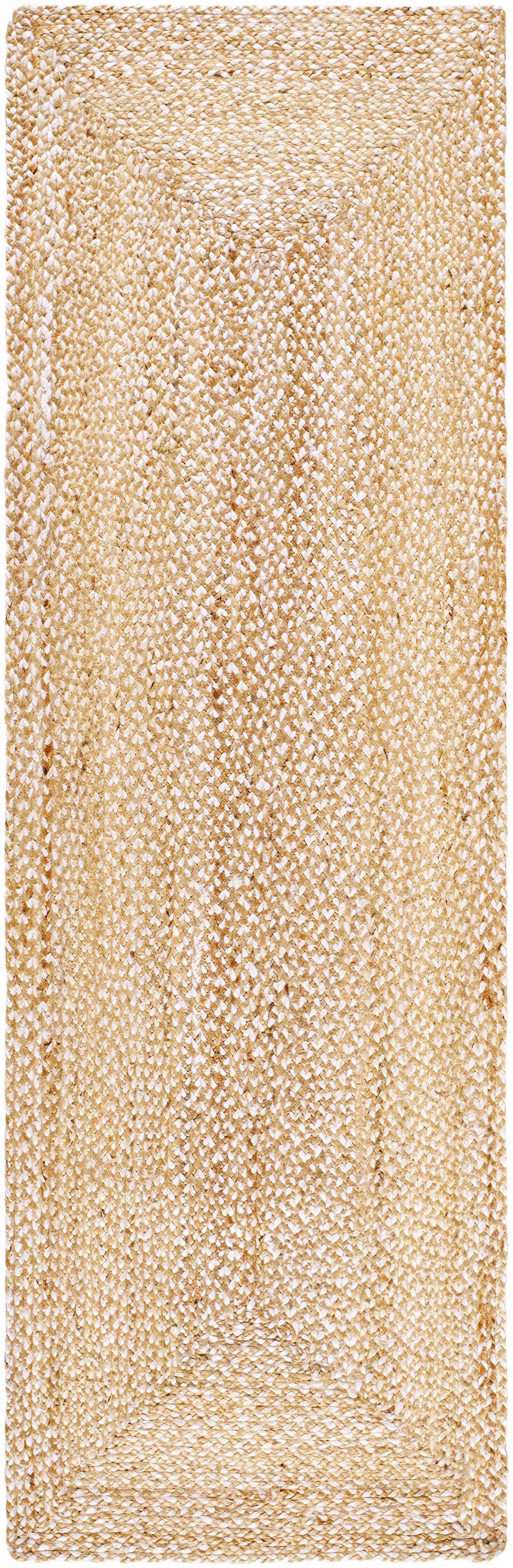 Elkie Beige Jute Area Rug - Clearance by Boutique Rugs