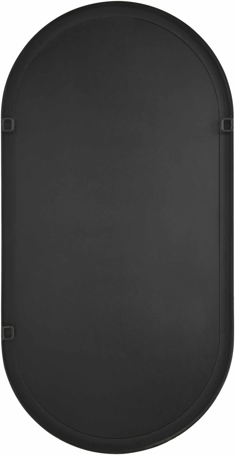 Saraipali Black Accent Mirror by Boutique Rugs