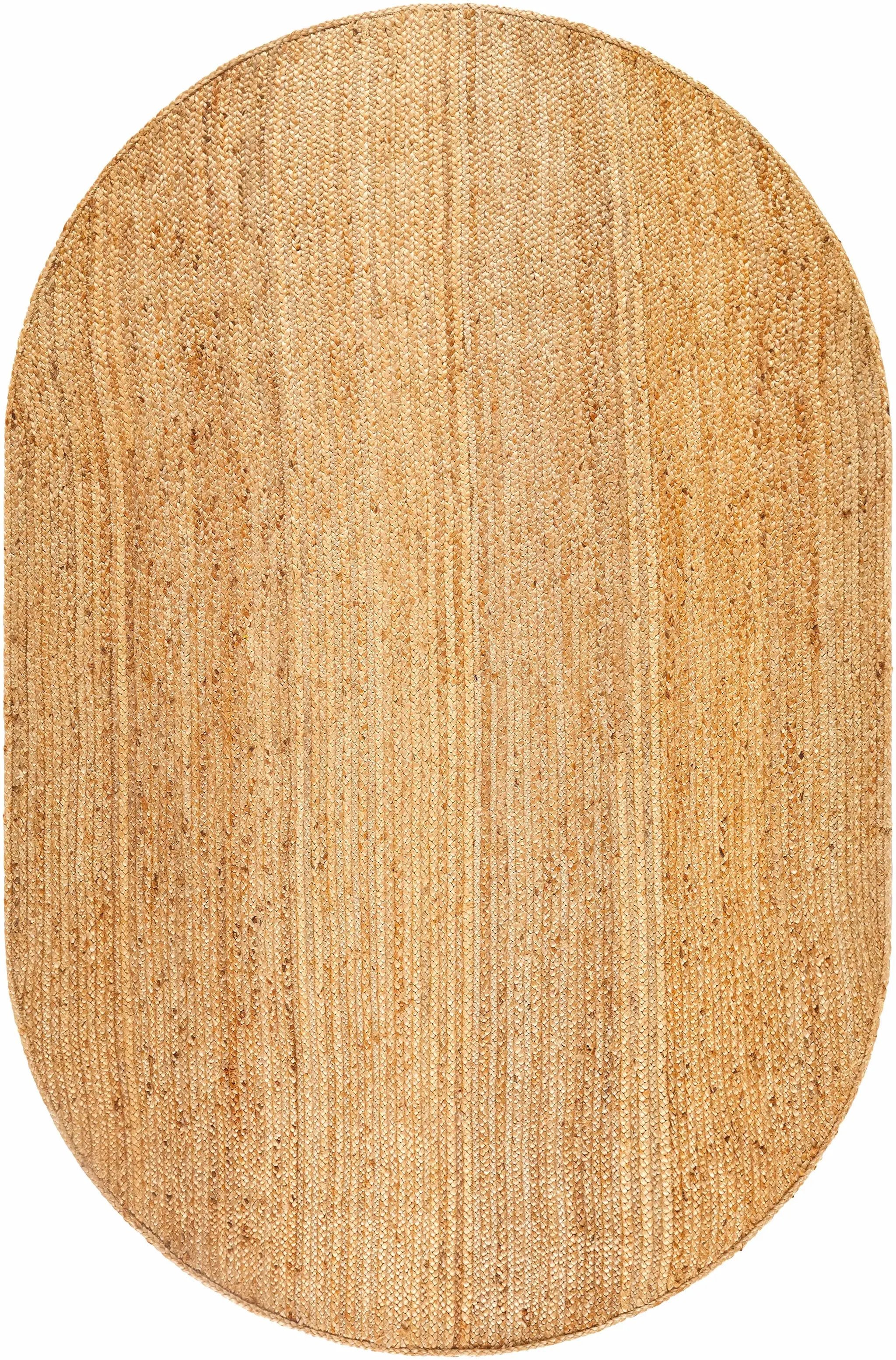 Shippagan Tan Jute Braided Rug by Boutique Rugs