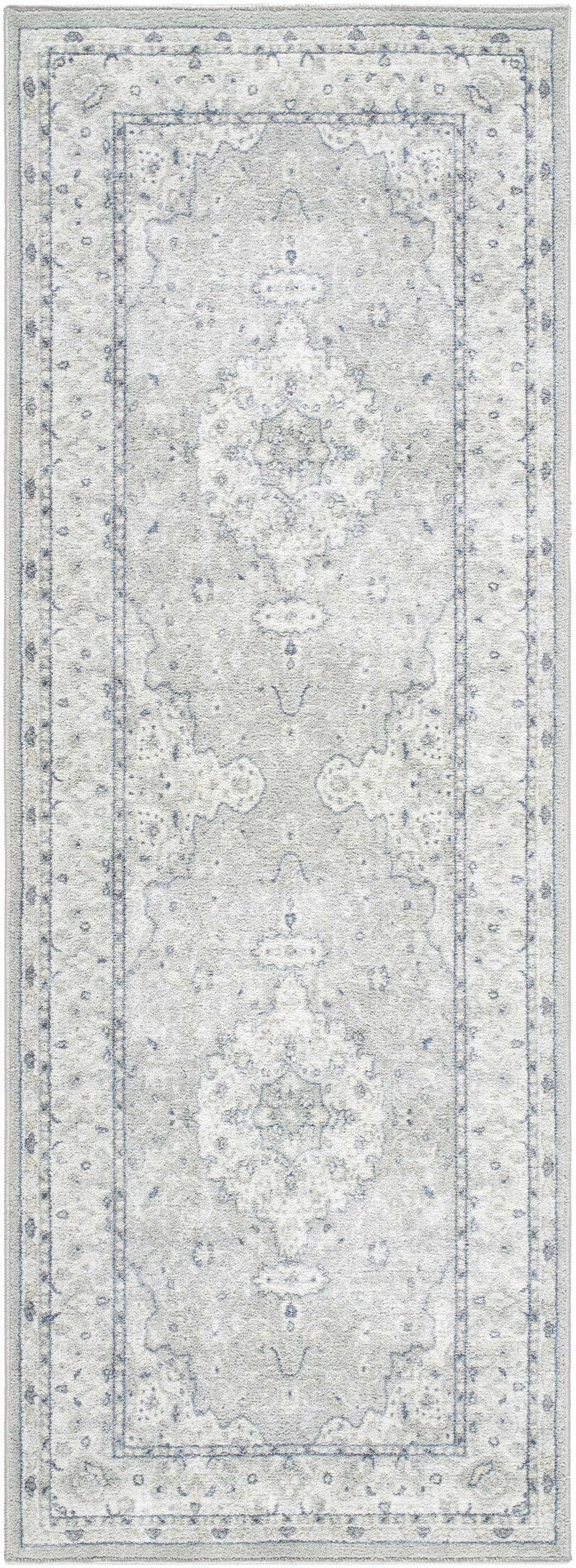 Farai Gray Medallion Area Rug - Clearance by Boutique Rugs