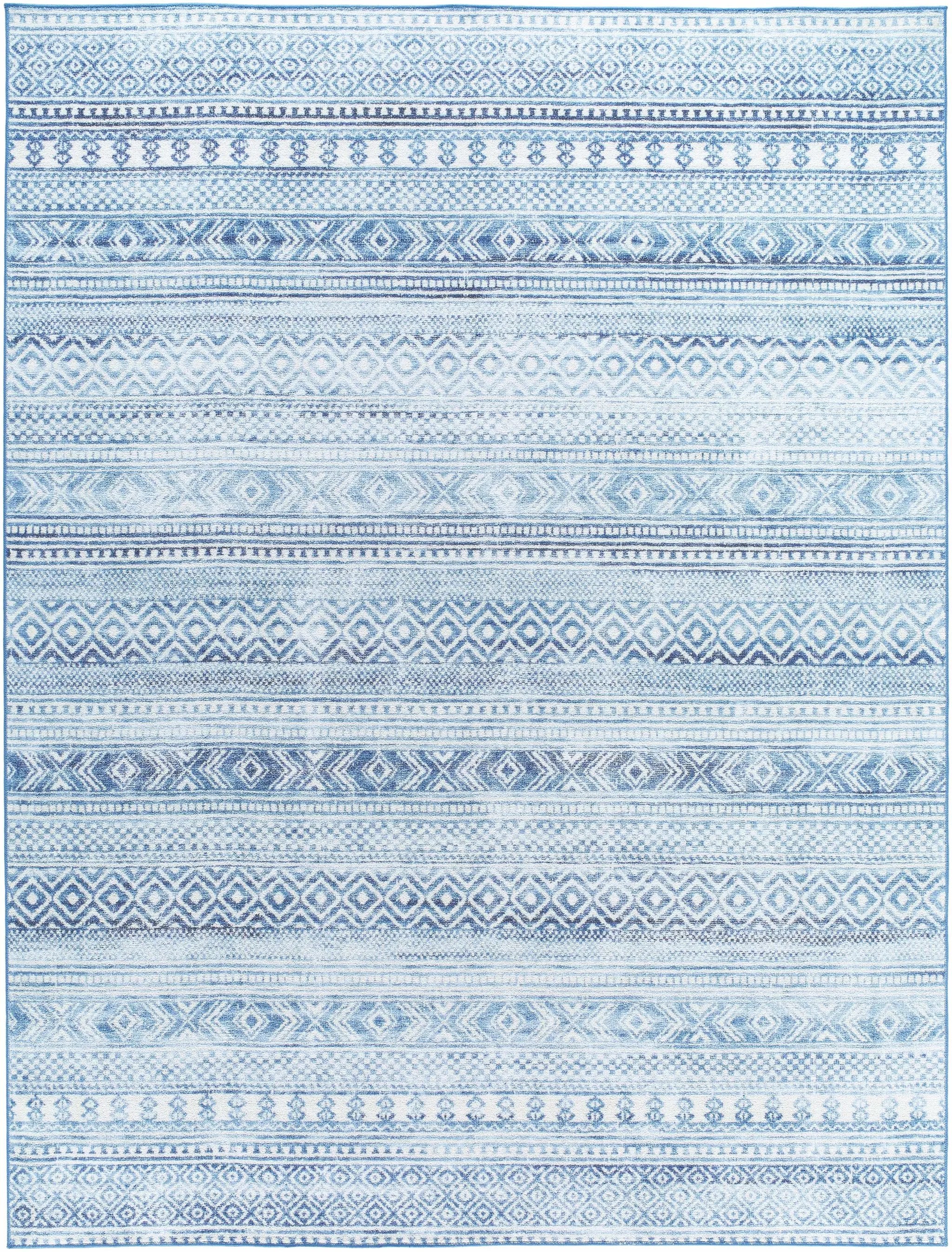Gizeh Arctic Stone Washable Area Rug - Clearance by Boutique Rugs