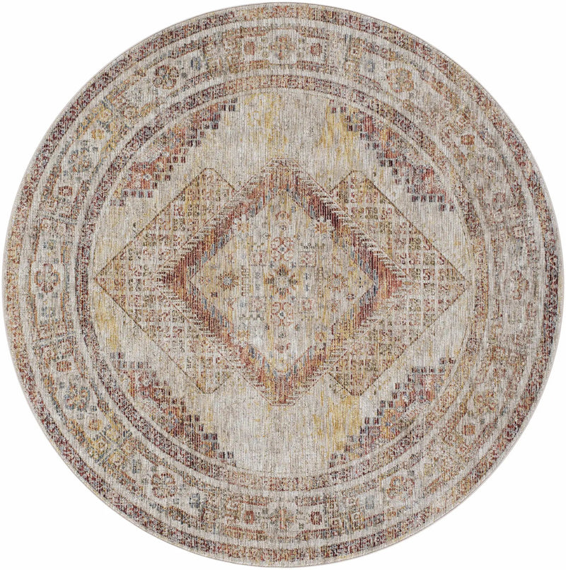 Moya Tan Rich Textured Traditional Rug by Boutique Rugs