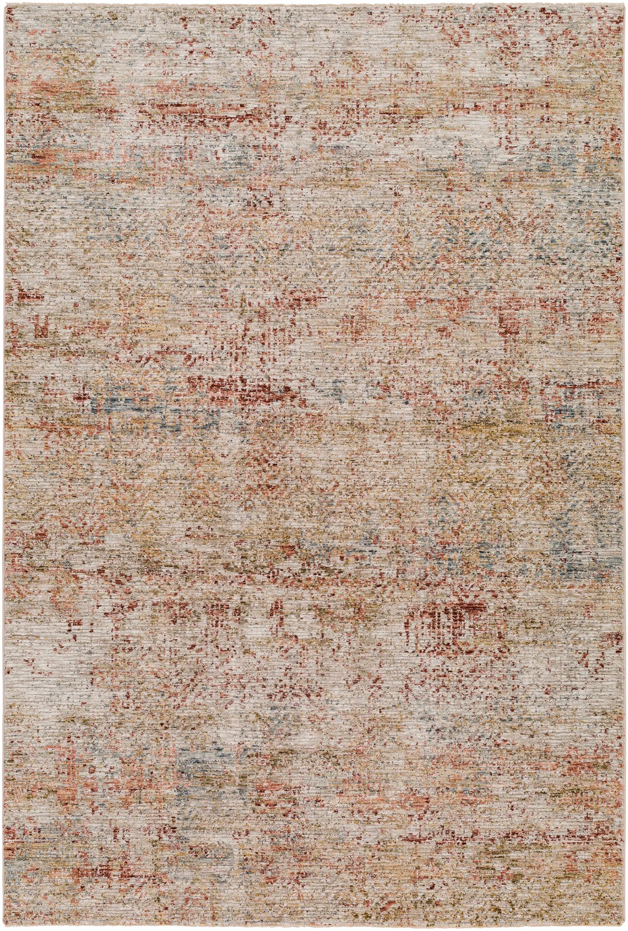 Sava Rust Rich Textured Traditional Rug by Boutique Rugs