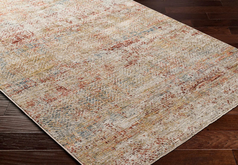 Sava Rust Rich Textured Traditional Rug by Boutique Rugs