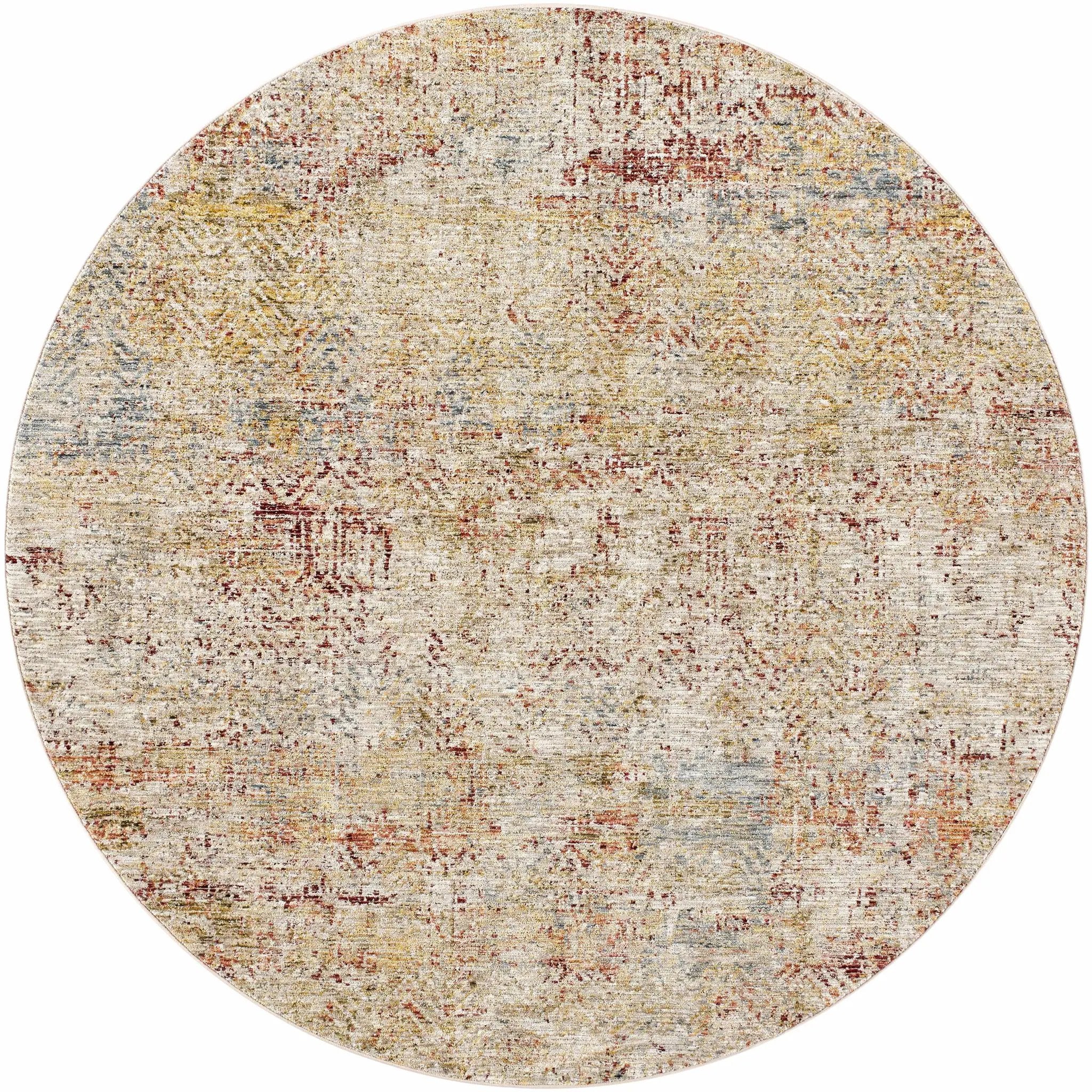 Sava Rust Rich Textured Traditional Rug by Boutique Rugs