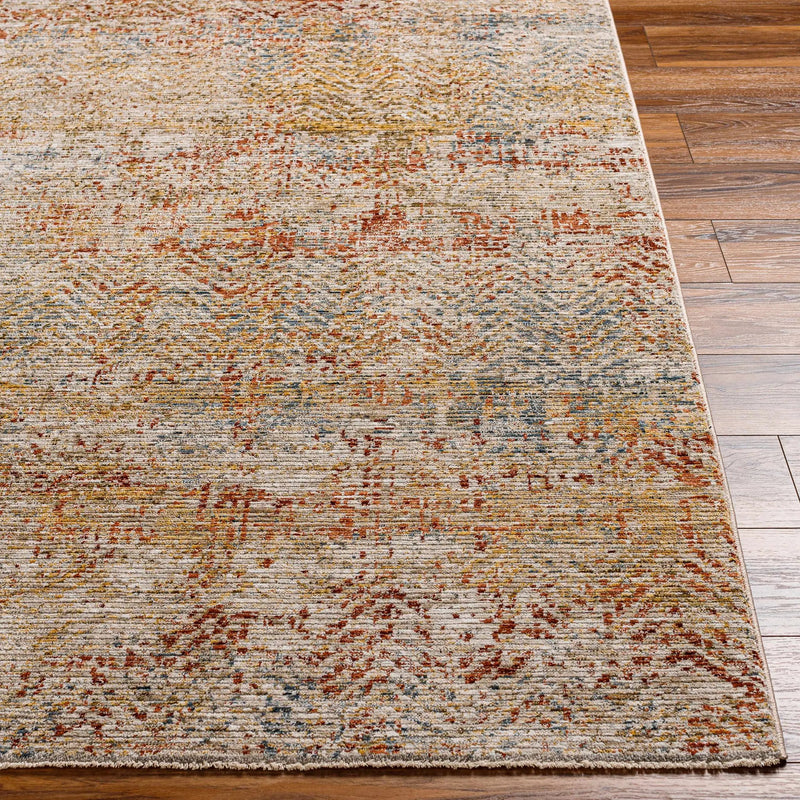 Sava Rust Rich Textured Traditional Rug by Boutique Rugs