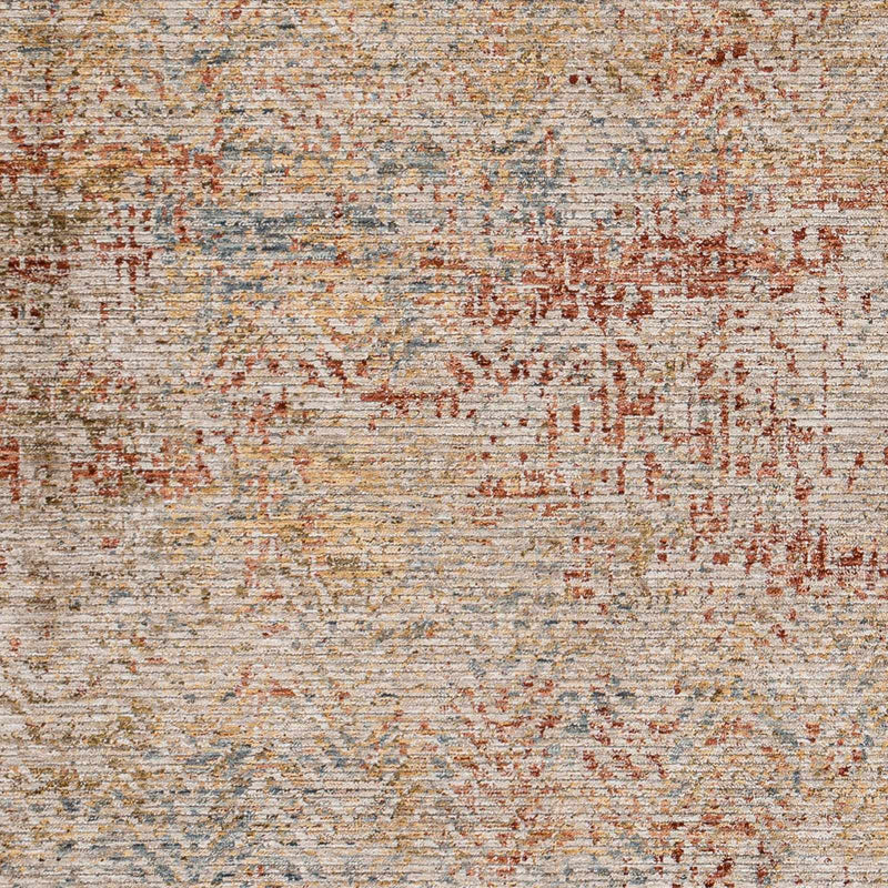 Sava Rust Rich Textured Traditional Rug by Boutique Rugs