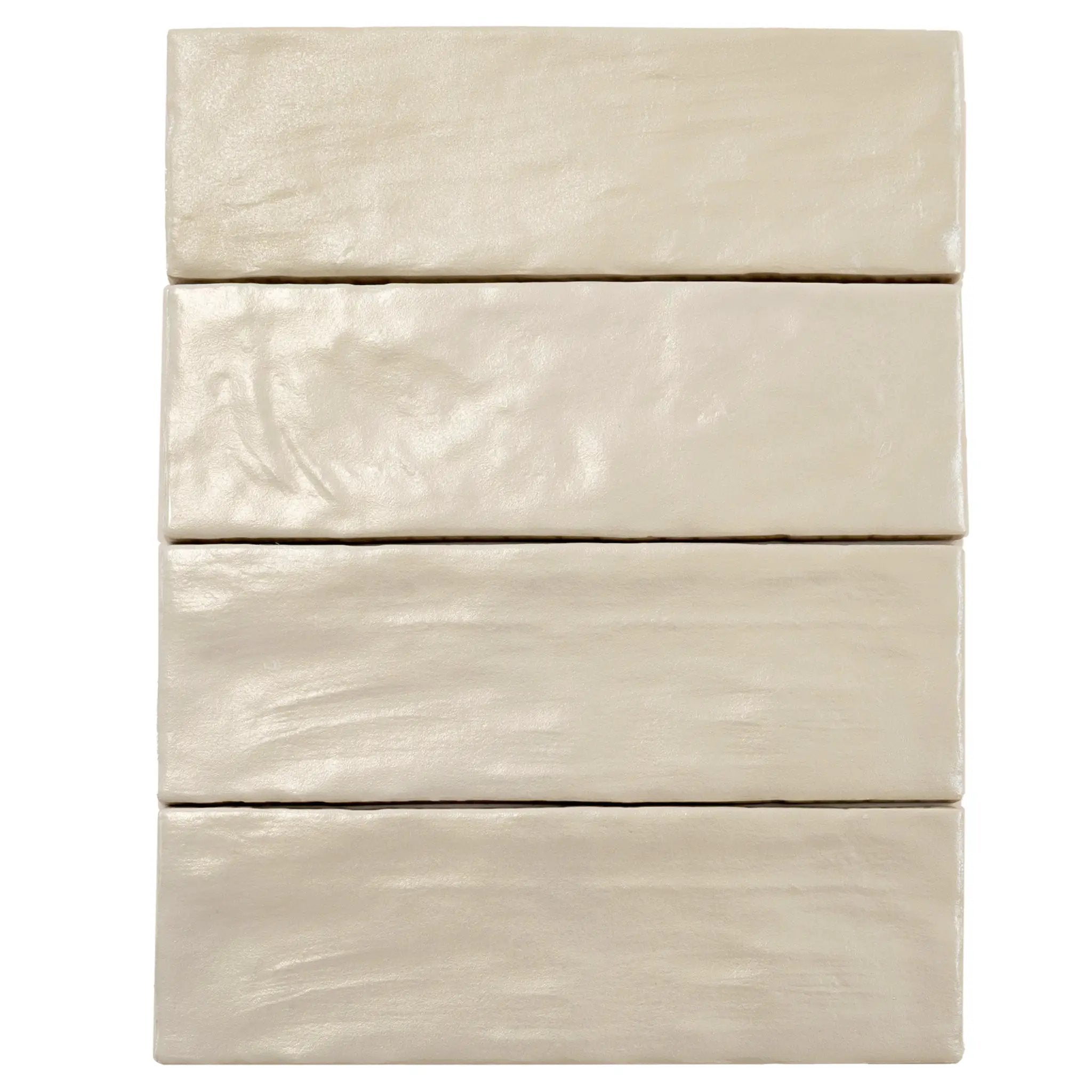 Light Tea Green 2.5x8 Glossy Matte Subway Ceramic Tile (38 pack, 5.38 sq ft/case) by Apollo Tile