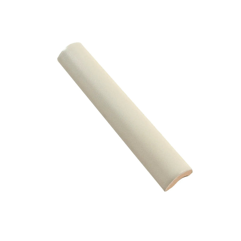 Light Tea Green 1.25x8 Matte Glossy Ceramic Bullnose Tile Trim (10 pack, 0.667 sq ft/case) by Apollo Tile