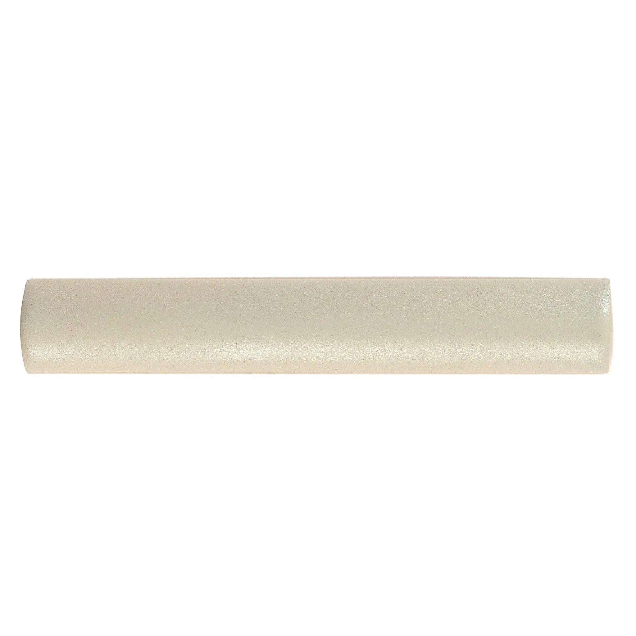 Light Tea Green 1.25x8 Matte Glossy Ceramic Bullnose Tile Trim (10 pack, 0.667 sq ft/case) by Apollo Tile