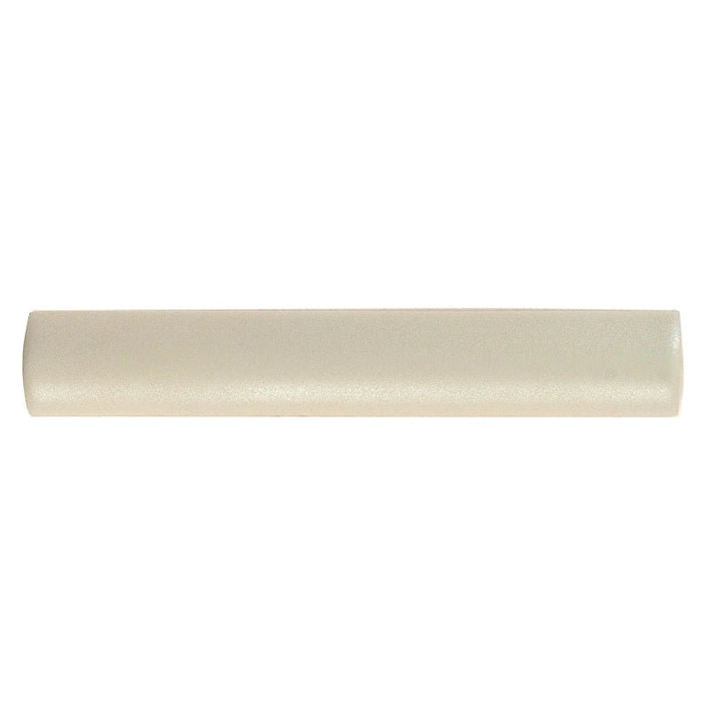 Light Tea Green 1.25x8 Matte Glossy Ceramic Bullnose Tile Trim (10 pack, 0.667 sq ft/case) by Apollo Tile