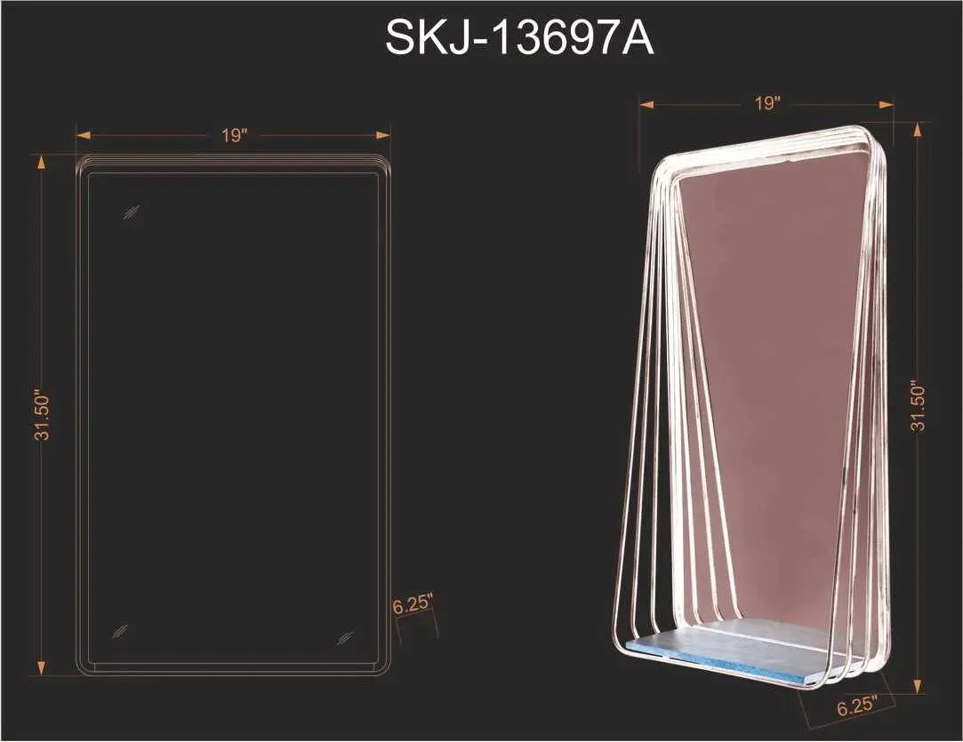 Silopi Mirror - Clearance by Boutique Rugs