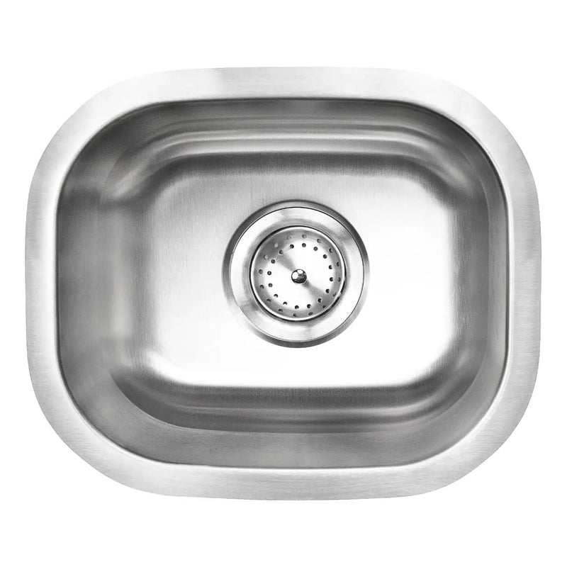 Single Bowl Kitchen Sink 1210 Stainless Steel close up