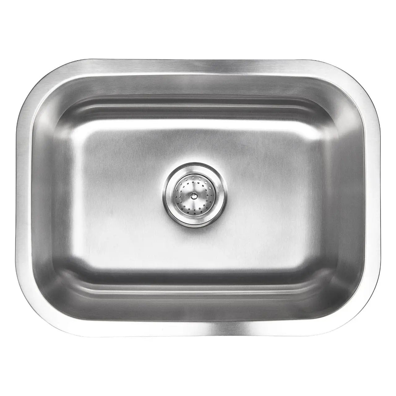 Single Bowl Kitchen Sink 2318 Stainless Steel close up