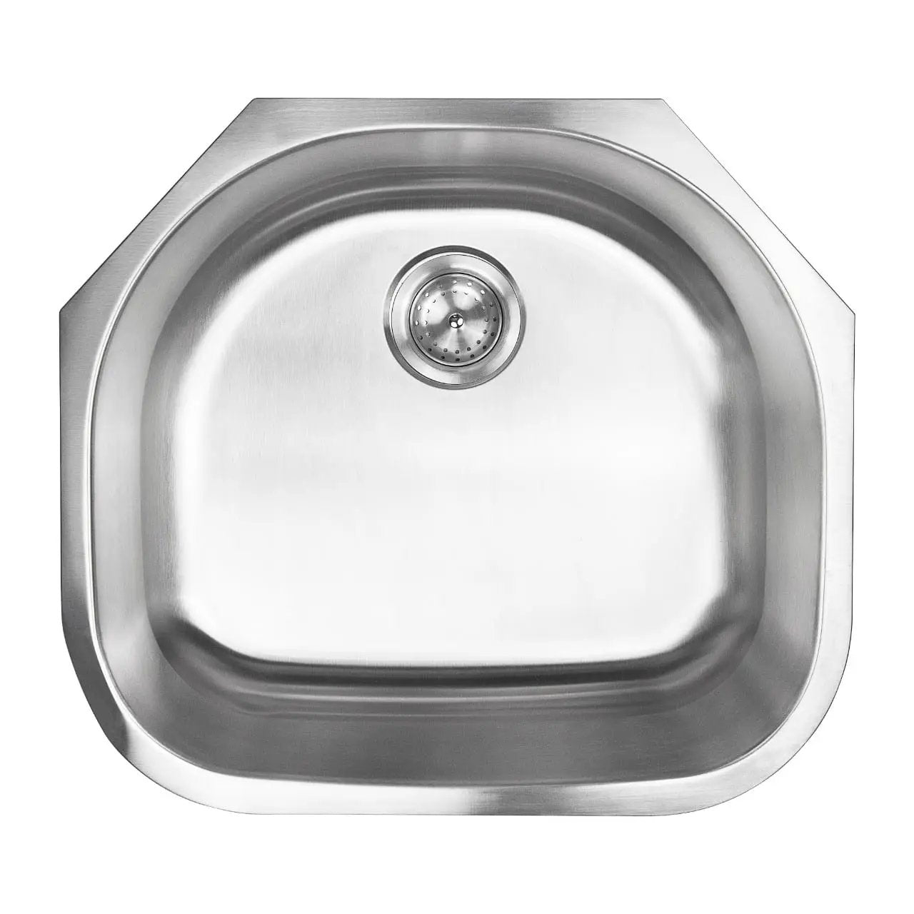 Single Bowl Kitchen Sink 2321 Stainless Steel close up