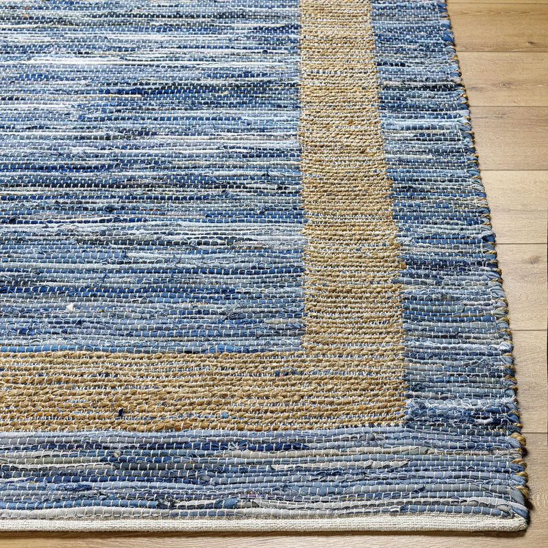 Ghita Recycled Blue Jean Rug - Clearance by Boutique Rugs