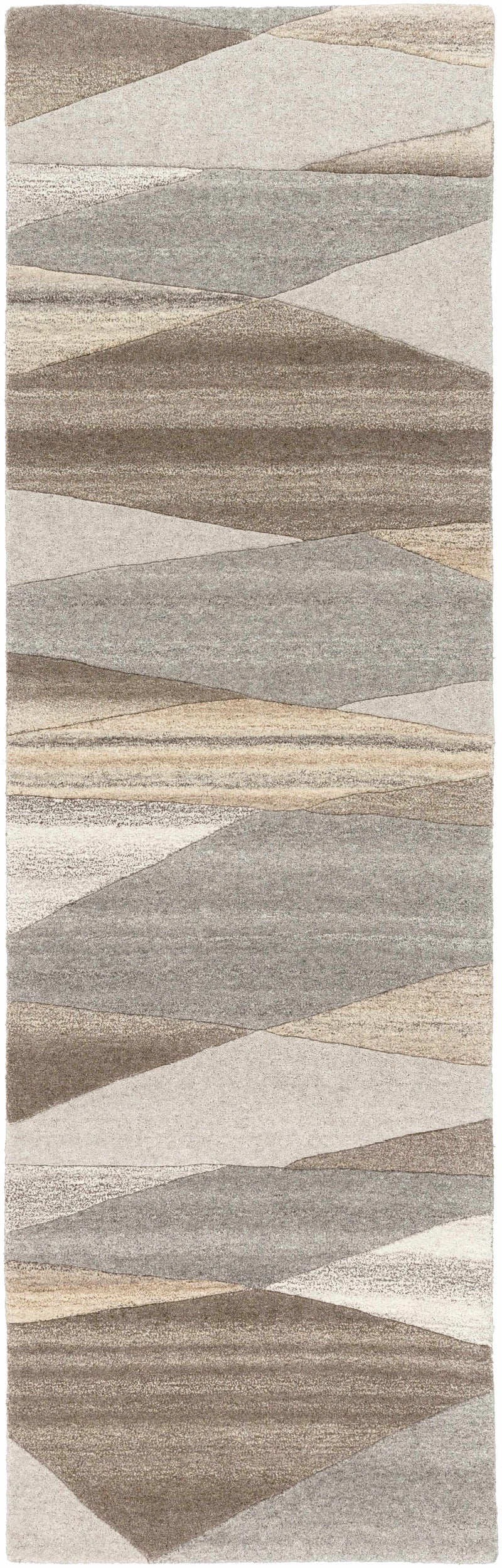 Forum Taupe Modern Wool Rug by Boutique Rugs