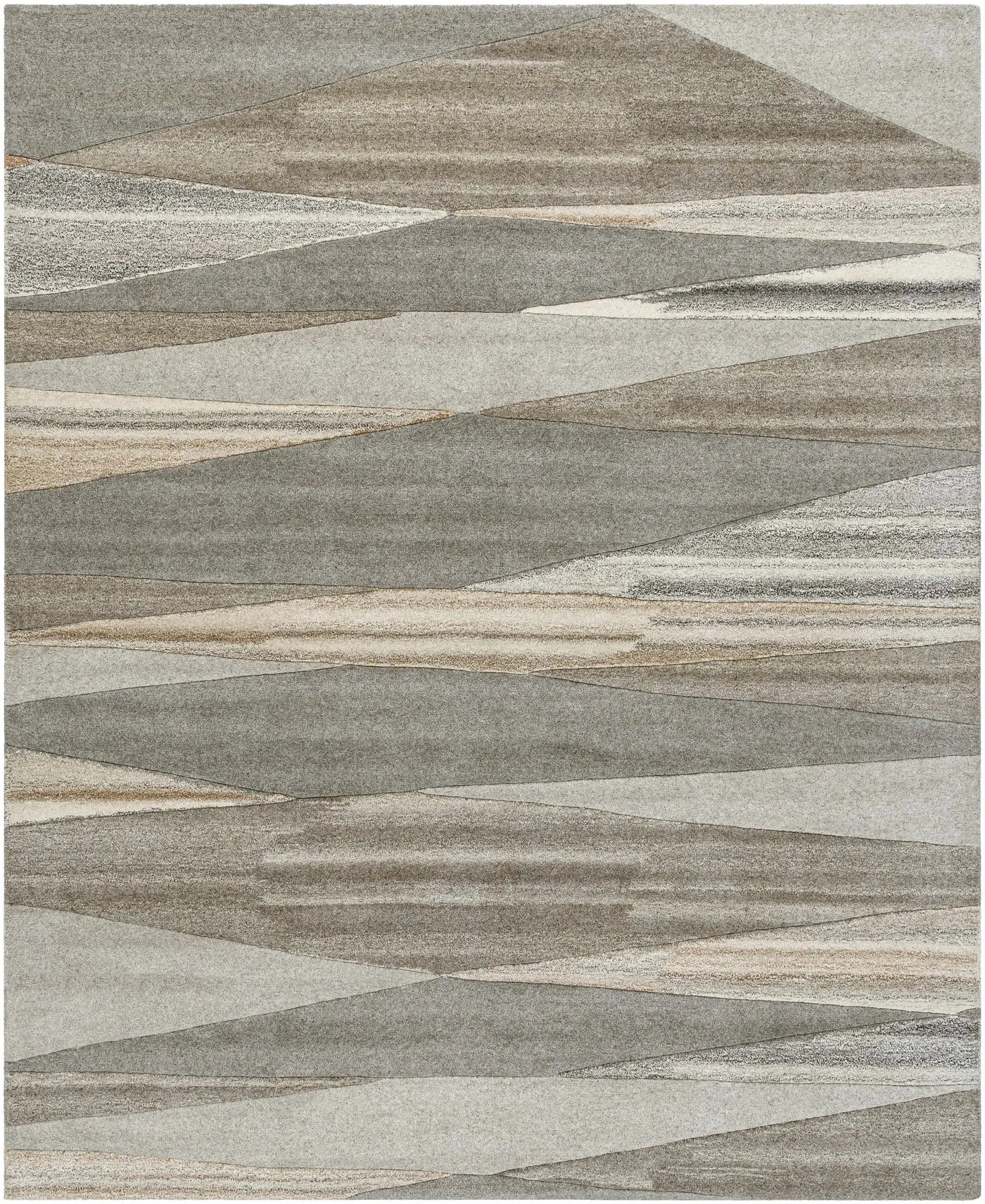 Forum Taupe Modern Wool Rug by Boutique Rugs