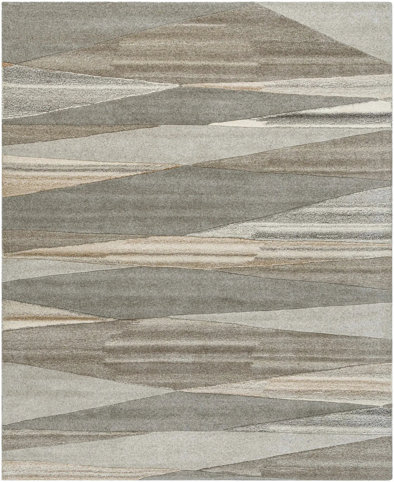 Forum Taupe Modern Wool Rug by Boutique Rugs