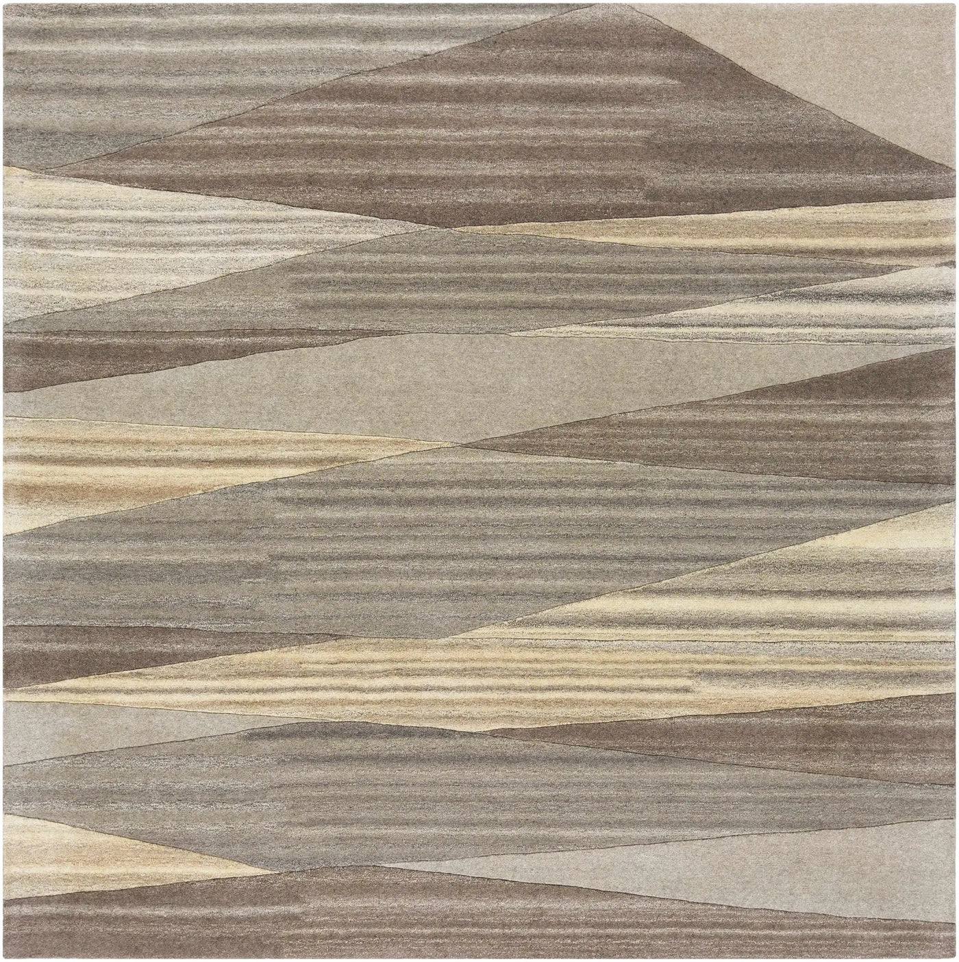 Forum Taupe Modern Wool Rug by Boutique Rugs