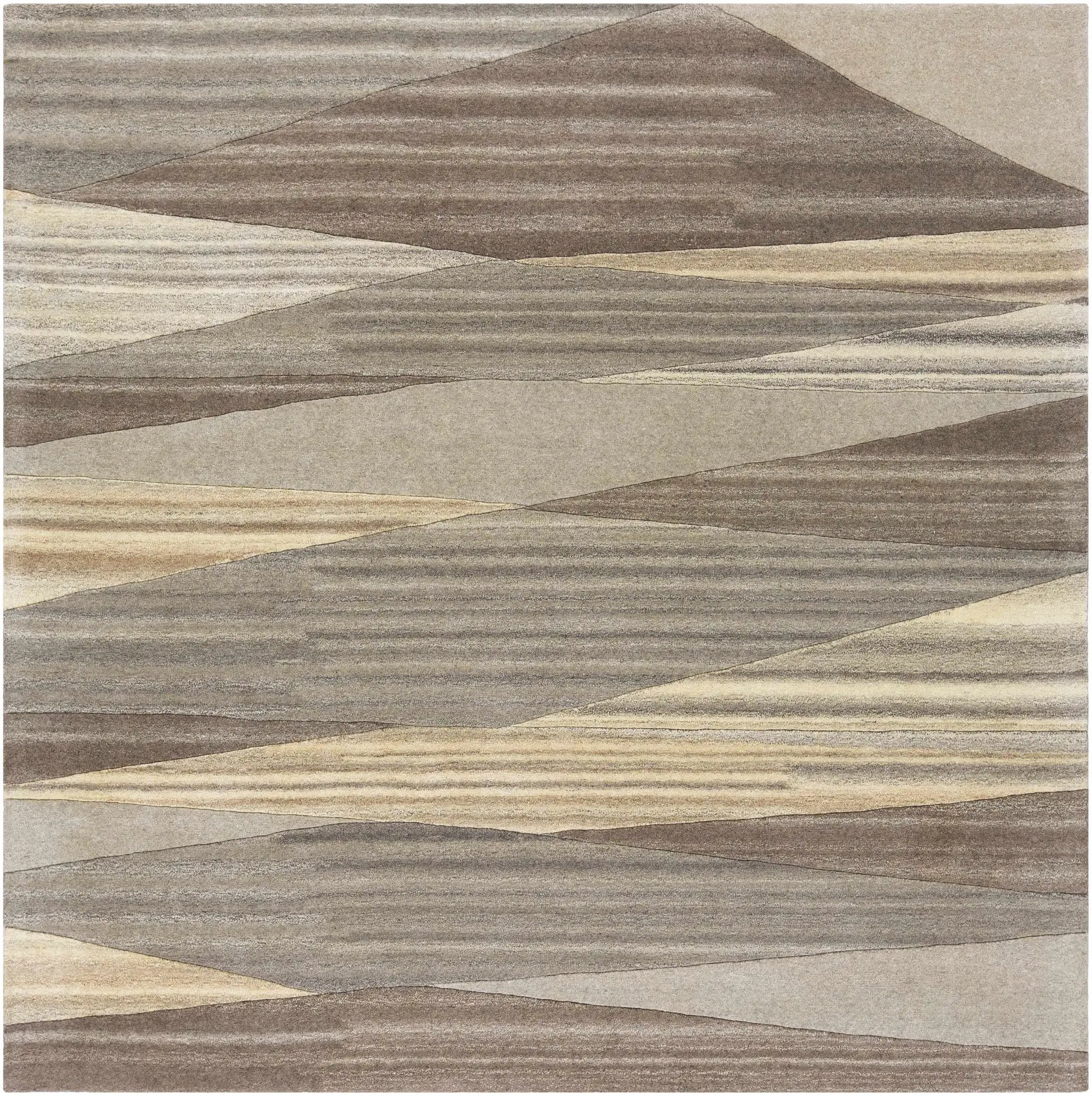 Forum Taupe Modern Wool Rug by Boutique Rugs