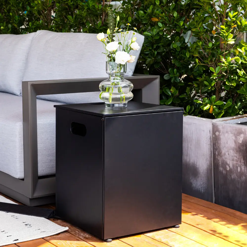 Propane Fire Pit Table Outdoor 50,000 BTU Firepits for Outside CSA Certified by EnvelorHome