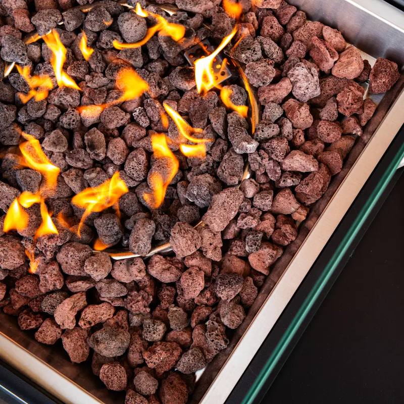 Propane Fire Pit Table Outdoor 50,000 BTU Firepits for Outside CSA Certified by EnvelorHome