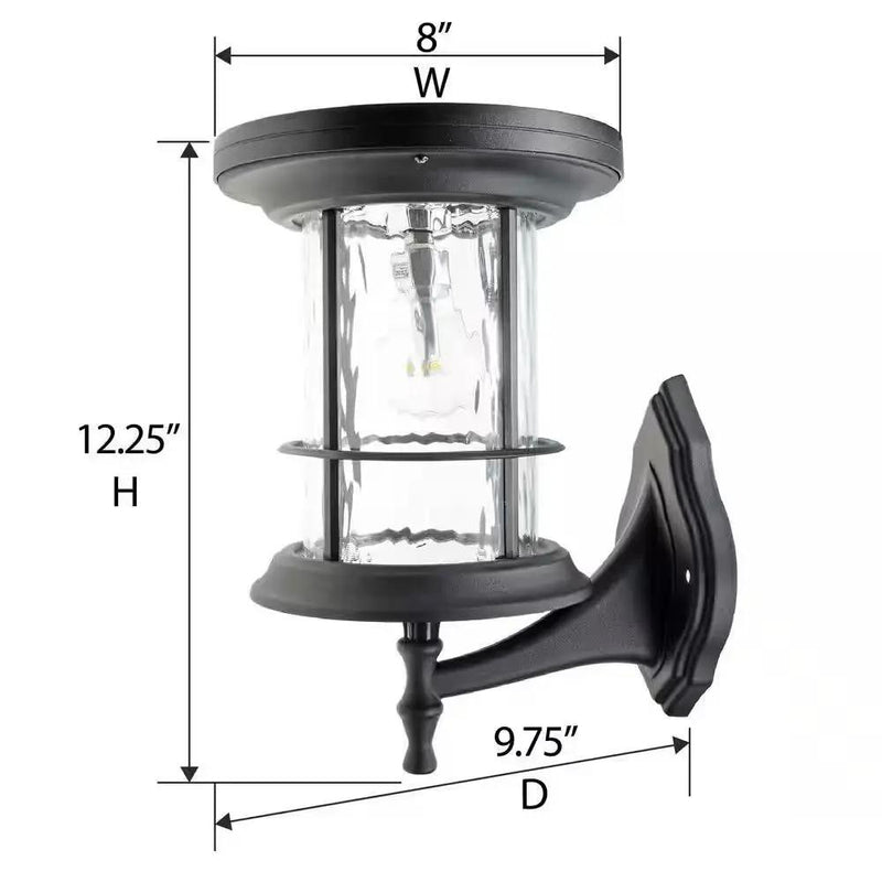 Outdoor Pole/Base/Wall Mount Solar LED Light - Yard Path Lighting - 100 Lumens by HomePacific