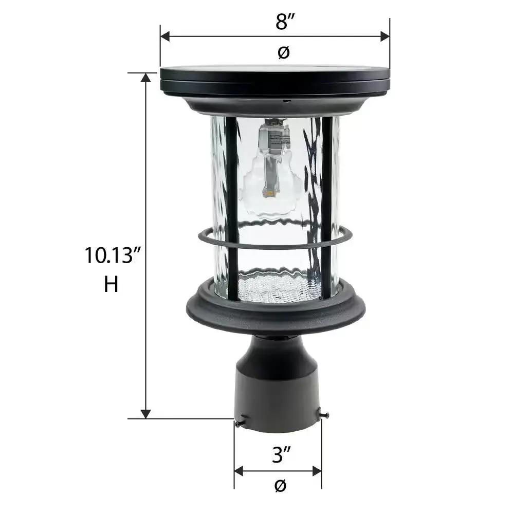 Outdoor Pole/Base/Wall Mount Solar LED Light - Yard Path Lighting - 100 Lumens by HomePacific