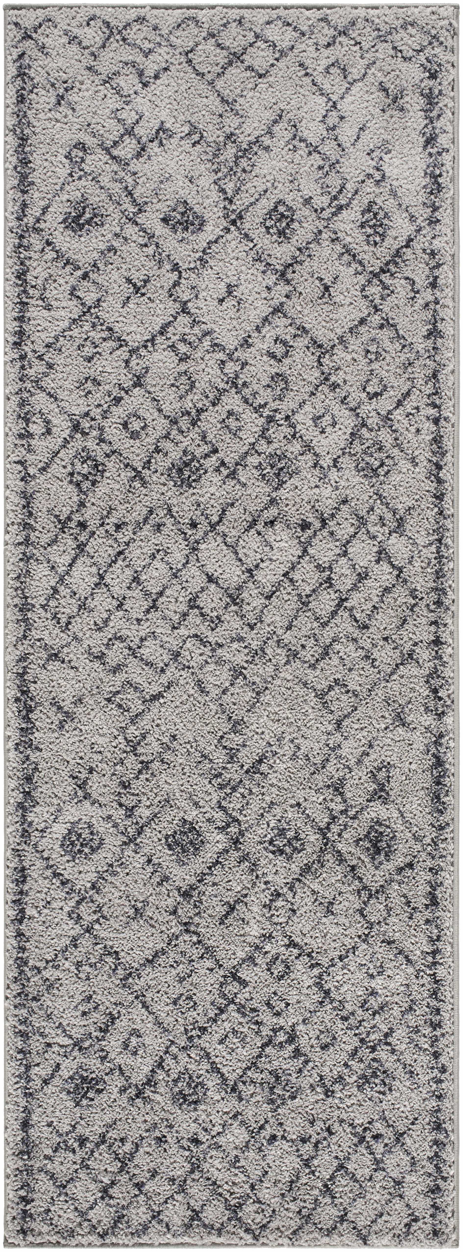Elyes Gray Washable Area Rug - Clearance by Boutique Rugs