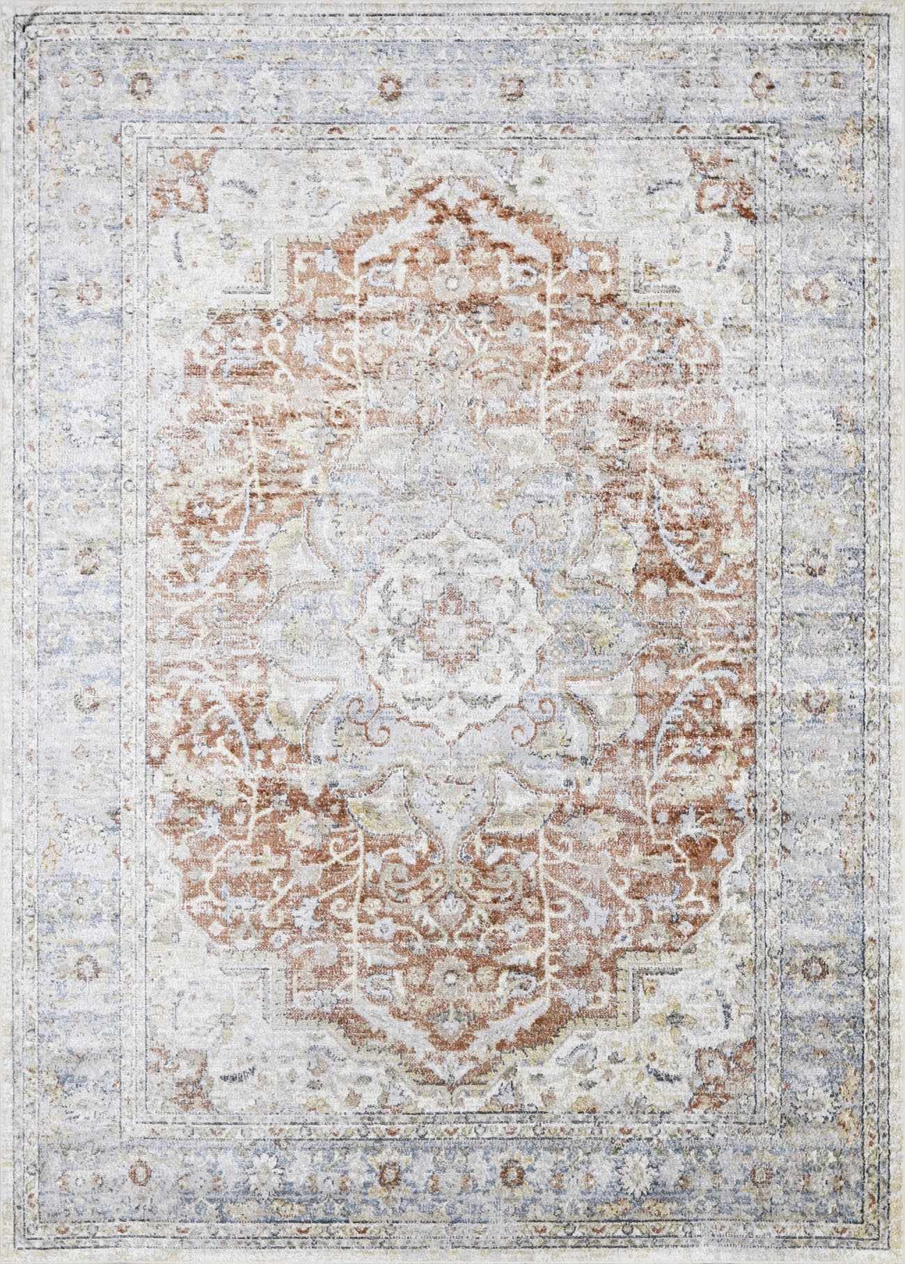 Emke Flat Pile Washable Rug - Clearance by Boutique Rugs