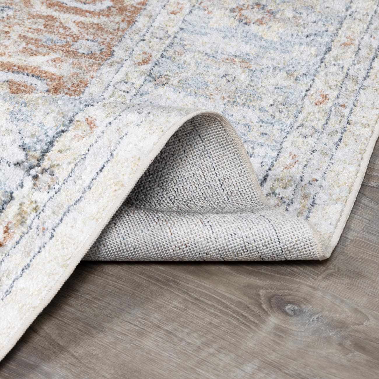 Emke Flat Pile Washable Rug - Clearance by Boutique Rugs
