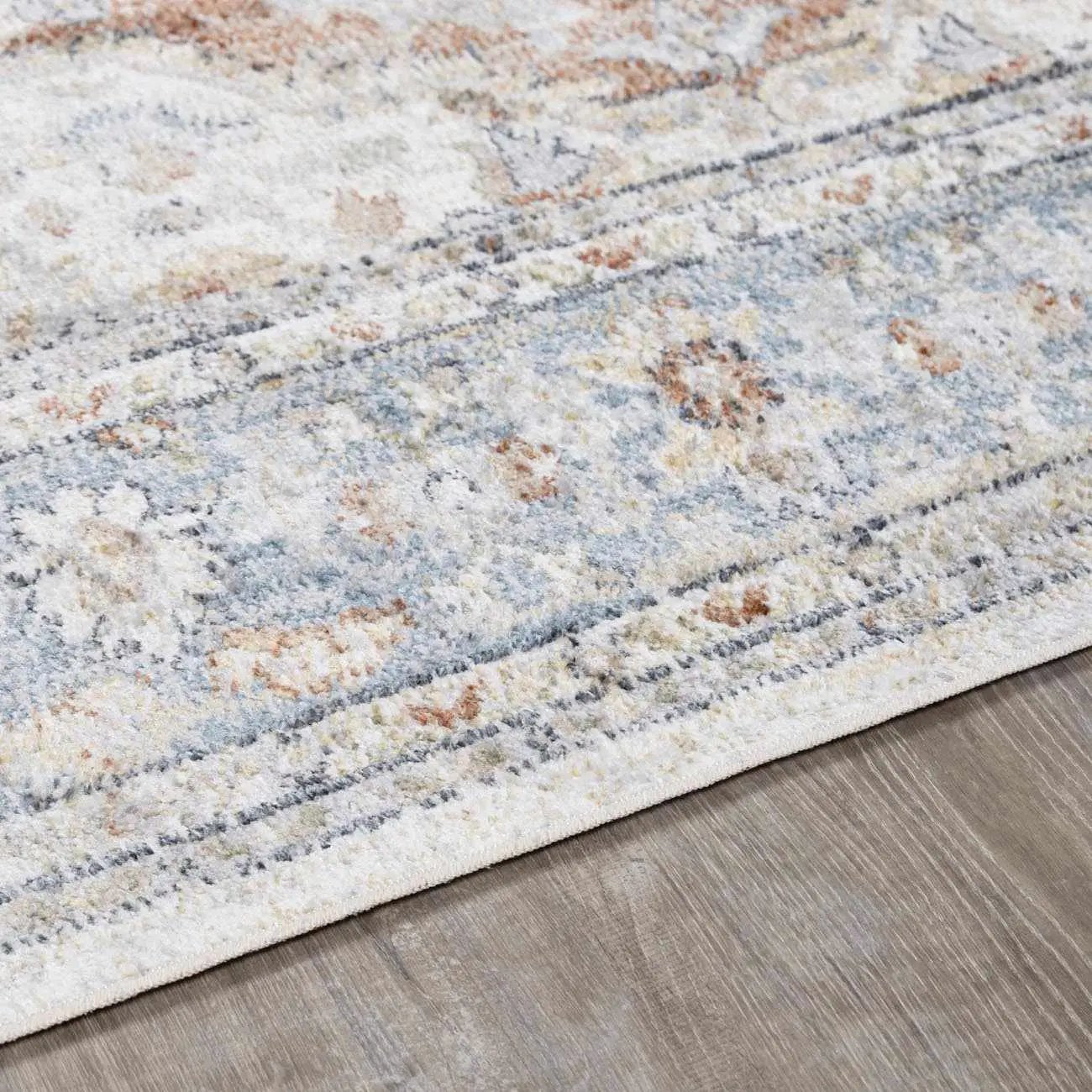 Emke Flat Pile Washable Rug - Clearance by Boutique Rugs