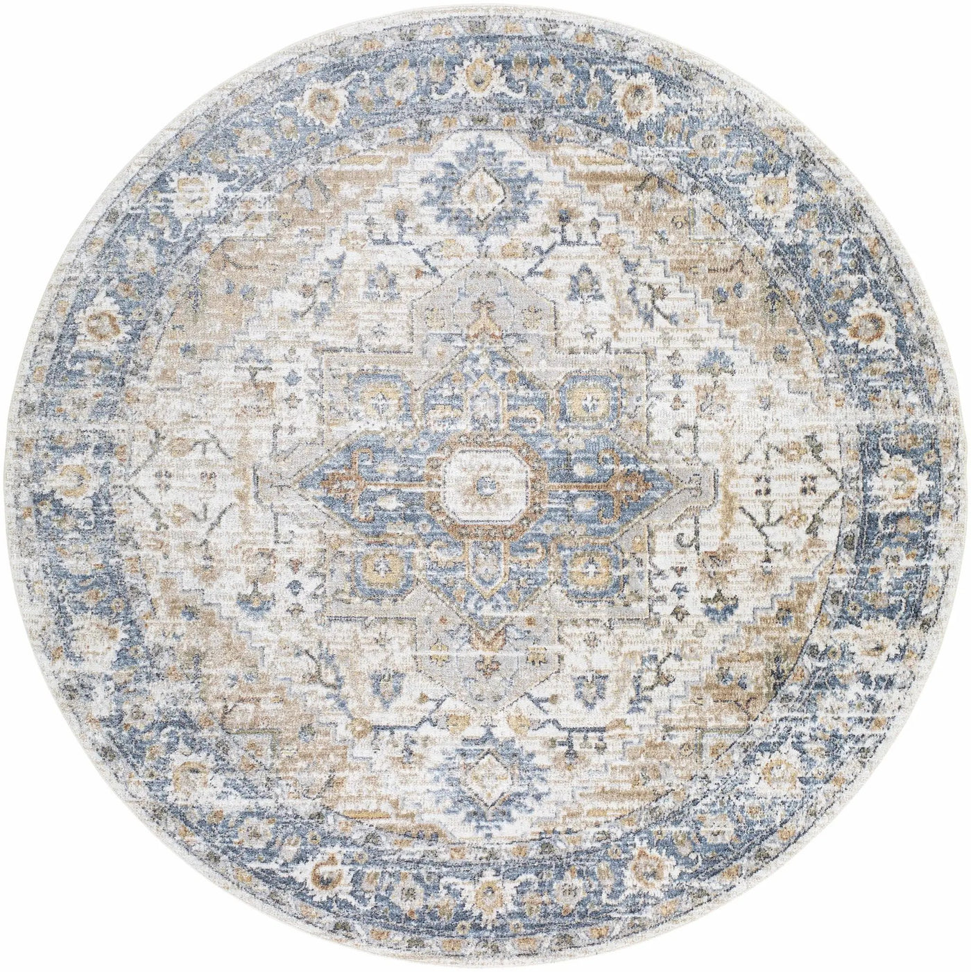 Ezri Cream Washable Area Rug by Boutique Rugs